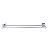 Barclay Stanton Double Wall Mounted Towel Bar Metal in Gray | 2.25 H x 5.12 D in | Wayfair ADTB108-24-CP