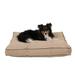 Carolina Pet Company Cashmere Top Pet Bed Polyester/Recycled Materials in Green/White/Brown | 4 H x 36 W x 27 D in | Wayfair 012010 MF