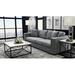 Home by Sean & Catherine Lowe Luca 107" Square Arm Sofa w/ Reversible Cushions Polyester in Gray | 28 H x 107 W x 47 D in | Wayfair LK1000SS