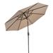 Arlmont & Co. Leah-Jayne Patio Premier Round 9' Market Umbrella, Polyester in Brown | 93.7 H in | Wayfair CF69CBC5311E4F8186A51314710FEAC3