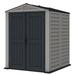 Duramax Building Products Yardmate Plus 5 ft. W x 5 ft. D Plastic Storage Shed in Pink/White | 82.6 H x 67.3 W x 67.3 D in | Wayfair 35525