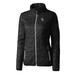 Women's Cutter & Buck Black Oklahoma Sooners Rainier Full-Zip Puffer Jacket