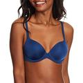 Maidenform Women's One Fabulous Fit 2.0 Tailored Demi Bra Half Cup, Marine, 36D