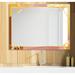 East Urban Home Gold & Pink Frame 7 - Glam Mirror - Modern Wall Mirror Metal | 32 H x 24 W x 0.24 D in | Wayfair EC68550F019E47D28F363513B12B73CE