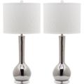 Mae 30.5-Inch H Long Neck Ceramic Table Lamp (Set of 2) - Safavieh LIT4091M-SET2