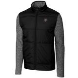 Men's Cutter & Buck Black Texas A&M Aggies Big Tall Stealth Full-Zip Jacket