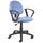Boss Office Products Microfiber Deluxe Posture Chair W/ Loop Arms - Blue