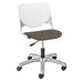 KFI Studios Kool Poly Task Chair Upholstered, Steel in Black | 35 H x 19.5 W x 18.5 D in | Wayfair TK2300-P08-Tuxedo