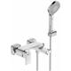 Ideal Standard - Edge - Mitigeur de baignoire mural avec douchette, chrome A7122AA