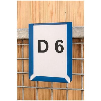 EICHNER 10er Pack magnetische Inforahmen DIN A4 hoch blau, 21.7x30.5x0.3 cm Image