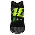 Vr46 Monza 46 Monster Damen Tank, Schwarz, L