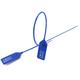 WUBAO(R) Pull Tight Security Seals Secure Anti-Tamper Seal Numbered Adjustable Length Tag Cable Tie for Package Customs(500pcx X Blue)