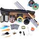 MAXIMUMCATCH Maxcatch Predator Saltwater Fly fishing Rod Combo Kit: 9ft, 8/9/10/12 weight Fly Rod and Reel Outfit (Predator Fly Rod Combo Kit, 9wt combo)