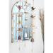 August Grove® Rackers Natural Petite Birds & Bells Wind Chime Wood/Ceramic in Brown | 46 H x 5 W x 5 D in | Wayfair