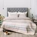 Rosecliff Heights Antronette Zollinger French Linen Stripe Comforter Set Polyester/Polyfill/Microfiber in Gray | Queen Comforter | Wayfair