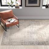 Gray/White 79 x 0.31 in Area Rug - Trent Austin Design® Jemison Abstract Blue/Ivory Area Rug Polypropylene | 79 W x 0.31 D in | Wayfair