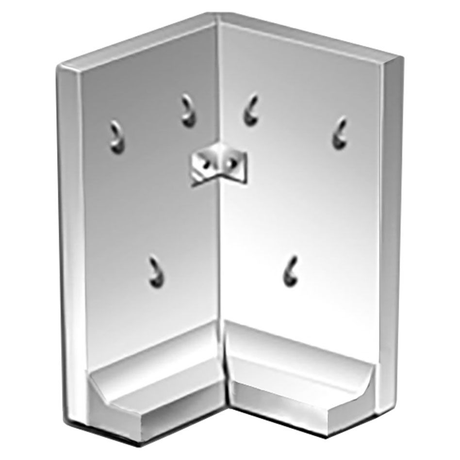 EHL Stützwinkel Außenecke zweiteilig 100 cm Breite, 130x100x70 cm Image