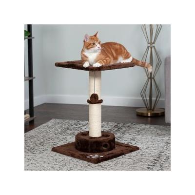 Tiger Tough Scratching Post 22.5-in Faux Fur Cat Tree, Brown