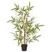 World Menagerie Artificial Bamboo Plant in Planter Silk/Plastic | 28 H x 7 W x 7 D in | Wayfair E34CFF177802456D8BF621132A4236E7