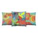 Latitude Run® Ellisurg 3 Piece Indoor/Outdoor Throw Pillow Set Polyester/Polyfill/Cotton Blend | 16.9291 H x 16.9291 W x 10.6299 D in | Wayfair