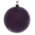 Vickerman 622247 - 6" Burgundy Wood Grain Ball Christmas Tree Ornament (3 pack) (MC197265)