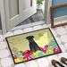 The Holiday Aisle® Saroyan Standard Schnauzer 27 in. x 18 in. Non-Slip Outdoor Door Mat Synthetics | Wayfair 637E56989A4A4BD49A5174F9DF290DAE