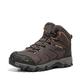 NORTIV 8 Men's Ankle High Waterproof Hiking Boots Backpacking Trekking Trails Shoes 160448_M Brown Black Tan Size 12 US/ 11 UK