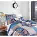 Winston Porter Bukowski Bohemian Reversible Quilt Set Polyester/Polyfill/Cotton in Blue | Queen | Wayfair 6FC44801EE4342C59BACF90461DBBFCD