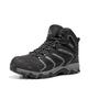 NORTIV 8 Men's Ankle High Waterproof Hiking Boots Backpacking Trekking Trails Shoes 160448_M Black Grey Size 10.5 US/ 9.5 UK