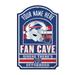 WinCraft Buffalo Bills Personalized 11'' x 17'' Fan Cave Wood Sign