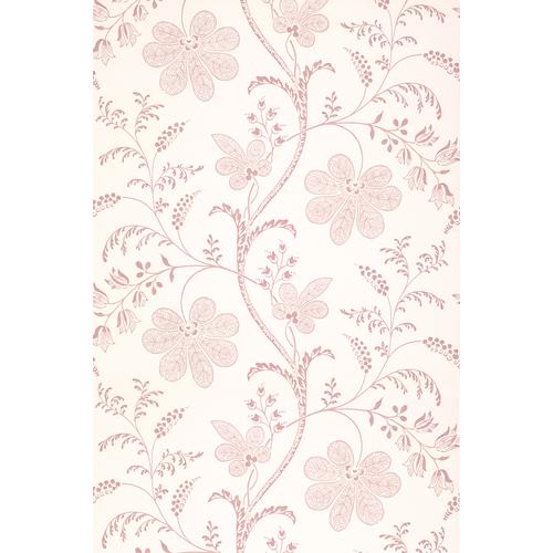 Little Greene 'Bedford Square - Hellebore' - Neutral Wallpaper