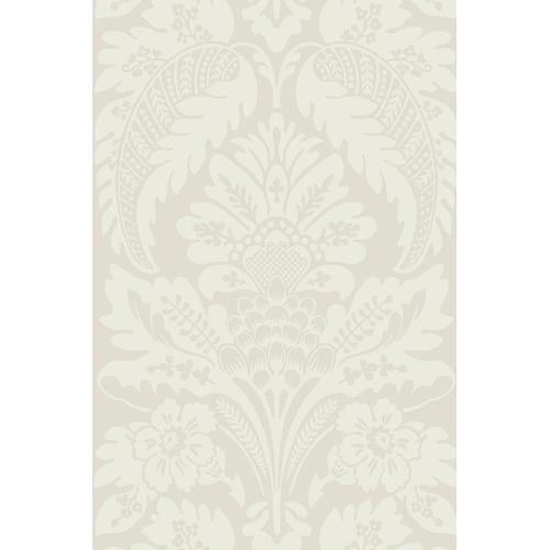 Little Greene 'Wilton - Pestle' - Neutral Wallpaper