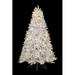 The Holiday Aisle® Classic Pre-Lit 9' Green Pine Artificial Christmas Tree w/ 1100 White Lights in Green/White | 108 H x 68 W in | Wayfair