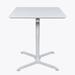 "32"" PNEUMATIC HEIGHT ADJUSTABLE SQUARE CAFÉ TABLE - Luxor LX-PNADJ-32SQ"