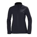 Helly Hansen Women Paramount Softshell Water Resistant Windproof Breathable Jacket - Black, X-Large