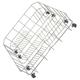 Genuine BEKO 1758970900 Lower Basket With Wheels For Dishwasher