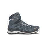 Lowa Innox Pro GTX Mid Hiking Boots - Women's Steel Blue/Salmon Medium 9 3207037922-STBUSA-Medium-9