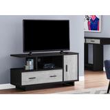 Tv Stand / 48 Inch / Console / Media Entertainment Center / Storage Cabinet / Drawers / Living Room / Bedroom / Laminate / Black / Grey / Contemporary / Modern - Monarch Specialties I 2804