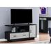 Tv Stand / 48 Inch / Console / Media Entertainment Center / Storage Cabinet / Drawers / Living Room / Bedroom / Laminate / Black / Grey / Contemporary / Modern - Monarch Specialties I 2804