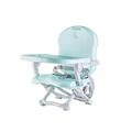 ZXQZ Baby High Chair, Blue Baby Chair Home Child Seat Multi-Function Foldable Portable Dining Table and Chair Food Grade Pp Plastic with Adjustable Tray