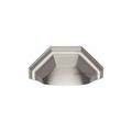 Ashley Norton Hex Cabinet Cup/Bin Pull Metal in Gray | Wayfair MT2768-089-GSN