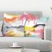 East Urban Home Amy Brinkman 2 Piece Abstract Throw Pillow Insert Set Polyester/Polyfill blend | 18 H x 18 W x 1.5 D in | Wayfair