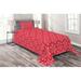 East Urban Home Microfiber Electric Coverlet/Bedspread Set Microfiber in Red | Twin Bedspread + 1 Sham | Wayfair 00F07BC30EA54973B7B4500ACE1A98EB