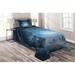 East Urban Home Fantasy Navy Blue Microfiber Coverlet/Bedspread Set Microfiber in Blue/Navy | Twin Bedspread + 1 Sham | Wayfair