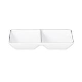 Elite Global Solutions Viva Melamine Platter Melamine in White | 5.88 W in | Wayfair SD150L-W