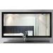 Heavner Modern & Contemporary Bathroom Mirror in Black Laurel Foundry Modern Farmhouse® | 71.5 H x 38.5 W x 0.75 D in | Wayfair