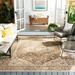 White 48 x 0.2 in Area Rug - Langley Street® Danya Oriental Beige/Cream Indoor/Outdoor Area Rug | 48 W x 0.2 D in | Wayfair