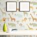 Isabelle & Max™ Voigt Animals Baby Removable Peel & Stick Wallpaper Panel Fabric | 24 W in | Wayfair 5CA17AEA97EA4AC8B4A2B196D5760F5F