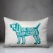 Red Barrel Studio® Ritzman Love Our Four Legged Family Members Lumbar Pillow Polyester/Polyfill blend | 14 H x 20 W x 1.5 D in | Wayfair