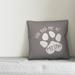 Red Barrel Studio® Rencher You Had Me at Meow Throw Pillow Polyester/Polyfill blend | 18 H x 18 W x 1.5 D in | Wayfair